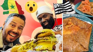 quotSÉNÉGALETTEquot  🤣 Ce RESTO MIXE les CRÊPES BRETONNES et des PLATS SÉNÉGALAIS  Fusion WTFVLOG 1493 [upl. by Kashden723]