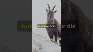 Unglaubliche Kletterer Die Steinböcke factsdokushortsyoutube wildtiere steinbock kletterer [upl. by Magnuson]