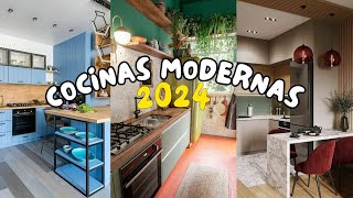 300 Diseños de Cocinas Modernas de Ensueño 2024  Tendencia en Cocinas [upl. by Hal]