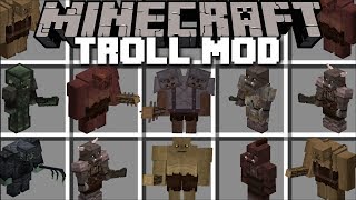 Minecraft TROLL MOD  FIND WAYS TO KILL THE TROLLS IN A NEW DIMENSION Minecraft [upl. by Liauqram147]