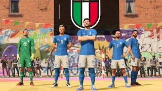 Volta Football  Italy vs Argentina  FIFA 23 Futsal Gameplay [upl. by Adnwahs810]