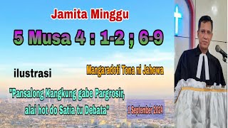 Jamita Minggu 1 September 2024  5Musa 412 69 roberthendrasimanjuntak [upl. by Daniel]