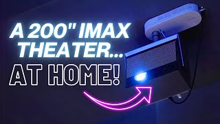 At Home 200quot IMAX Theater  XGIMI Horizon Max [upl. by Eceinwahs]