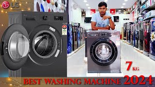 BEST WASHING MACHINE 2024 II BEST FRONT LOAD WASHING MACHINE II LG 7 KG FRONT LOAD WASHING MACHINE [upl. by Ellennaj]