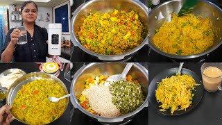 कम time मे cooking के time saving kitchen tips Breakfast amp Dinner Ideas🌼Semiya upma🌼Daliya Khichdi [upl. by Aurilia]