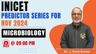 INICET Predictor series  Microbiology by Dr J Suria Kumar [upl. by Ahsinar]