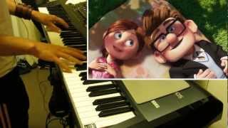 Carl and Ellie Pixars quotUpquot Theme Piano cover [upl. by Dovev400]