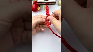 Autumn is here Sweater ropes are different Rope braiding skills sharing Handmade DIY Sweater [upl. by Hutner]