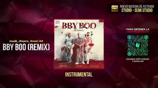 iZaak Jhayco Anuel AA  BBY BOO Remix 🎶 INSTRUMENTAL Filtrar IA [upl. by Latsryc]