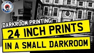 Darkroom Photography Process  24 inch print making [upl. by Currey]