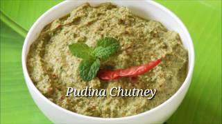 Pudina Chutney Recipe in Kannada  ಪುದೀನ ಚಟ್ನಿ  Mint Chutney in Kannada  Rekha Aduge [upl. by Higbee874]