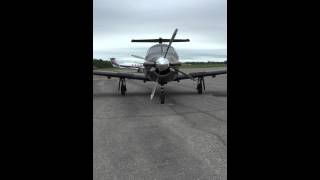 Pilatus PC12 startup [upl. by Colvin60]