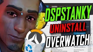 WHY DSPSTANKY UNINSTALL OVERWATCH LUCIOBALL RANKED  OVERWATCH TOP 500 S5 [upl. by Yrelbmik960]