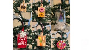 Sweet Christmas Ornaments l 12 Days of Christmas l DollarTree Diy Crafts [upl. by Kreiner]