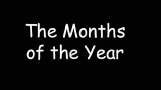 Months of the Year Song for ESL kids [upl. by Joshuah]