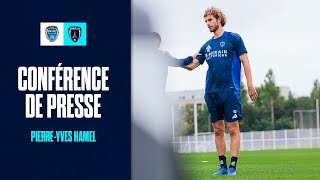 ESTAC  Paris FC  La conf davantmatch de PierreYves Hamel [upl. by Obie]