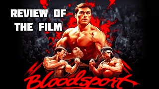 Review of the film quotBloodsportquot directed by Newt Arnold 1988 [upl. by Annerb543]