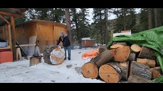 Just another day at the cabins Choppin broccoli [upl. by Silber]