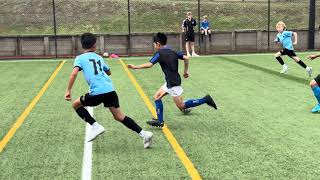 Summer Soccer Lindfield U11 Div 1 Semi Final Golden Boot Shiners vs Killing it Mbappes [upl. by Azal893]