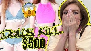 500 DOLLS KILL HAUL AND TRY ON SUMMER 2018 [upl. by Sibilla522]