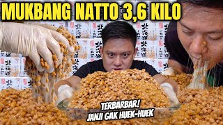 TANPA HUEKHUEK MAKAN NATTO LENDIRAN 90 BOX BISULAN GATEL GATEL [upl. by Atiroc]