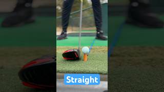 How HIGH Should you TEE UP your Golf Ball For Straight Draw and Fade Shot Shape golf golftips [upl. by Adnicaj201]