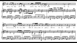 Music For A While H Purcell Score Animation [upl. by Lertnahs]