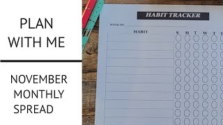 NOVEMBER MONTHLY PLAN PLAN WITH MEHOMESCHOOL MOM PLANNER HOMESCHOOL PLANNING [upl. by Wahs]