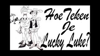 How do you draw Lucky Luke [upl. by Lasko]