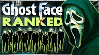 Every Ghostface Killer RANKED with Scream VI [upl. by Arannahs455]