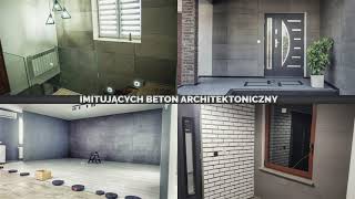 Beton architektoniczny elastyczny na ścianie do wnętrza i na elewacje [upl. by Orit]