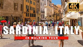 🇮🇹 Relaxing Sardinia Italy Walking Tour  Sunny Walk Around Beautiful Alghero  4K HDR  60fps [upl. by Ajram]