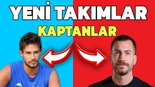 Survivor All Star Yeni Takımlar Ve Kaptanlar Belli Oldu [upl. by Aerdnaz409]