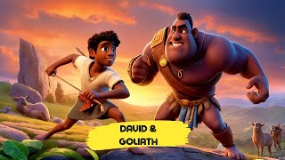 David and Goliath  The Epic Biblical Battle  Animated Story [upl. by Arretak281]