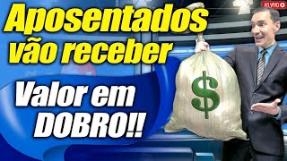 INSS SAIU a LISTA de BANCOS que vão DEVOLVER VALOR em DOBRO para APOSENTADOS do INSS  VEJA AGORA [upl. by Treblihp]