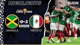 Resumen y goles  Jamaica 03 México  Copa Oro 2023  Semifinal  TUDN [upl. by Volin572]