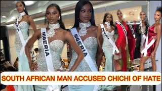 CHIDINMA ADETSHINA CROWNED MISS UNIVERSE 2024 By LOYAL FAN 😁 SOUTH AFRICAN MAN ACCUSED CHI OF HÀTÈ [upl. by Aihtenyc]