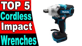 TOP 5 Best Cordless Impact Wrenches Review 2024 [upl. by Enifesoj842]