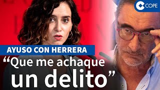 Ayuso con Herrera responde a Casado tras su entrevista exclusiva en COPE [upl. by Braasch]