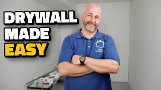 DIY Drywall Finishing  18 Tips and Tricks [upl. by Ydissac]