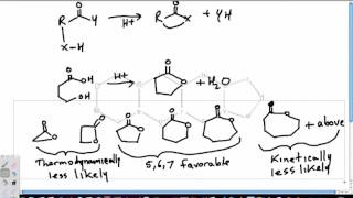 Lactone Formation Reactions [upl. by Lerat]