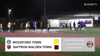 Woodford Town v Saffron Walden Town Season 202425 [upl. by Nylodnewg586]