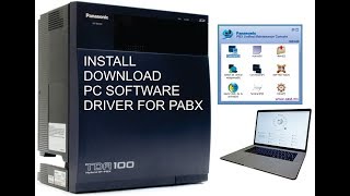 how to install Panasonic KX PABX TDA100200600 PC SOFTWARE [upl. by Eural3]