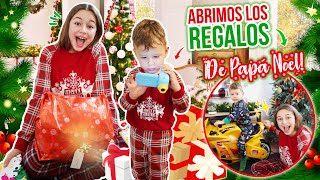 ¡ABRIMOS nuestros REGALOS de SANTA en FAMILIA 🎁 ABRIENDO los MEJORES REGALOS de NAVIDAD 2020 🎄 [upl. by Haleemaj]