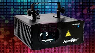 Laserworld ES400RGB DMX laser [upl. by Alvis]