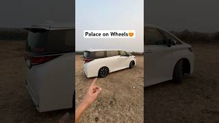 Palace on Wheels😍 ft Toyota Vellfire Executive Lounge [upl. by Amaris]