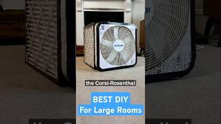 The BEST Air Purifier DIY design for Large Rooms airpurifier shorts diy diy [upl. by Harneen]