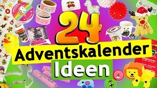 24 ADVENTSKALENDER Geschenkideen zum befüllen für Freundin Mama Papa Freund Männer Kinder BFF [upl. by Ellehc]