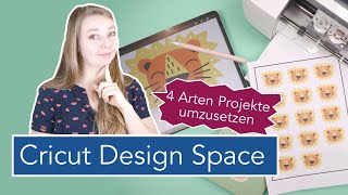 Cricut Design Space Projekte Vorlage eigene Dateien erstellen amp Plotterdateien selber malen [upl. by Hanae502]