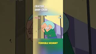 Terrible mommy animated animecartoon crayonshinchan animation funny [upl. by Barcus]